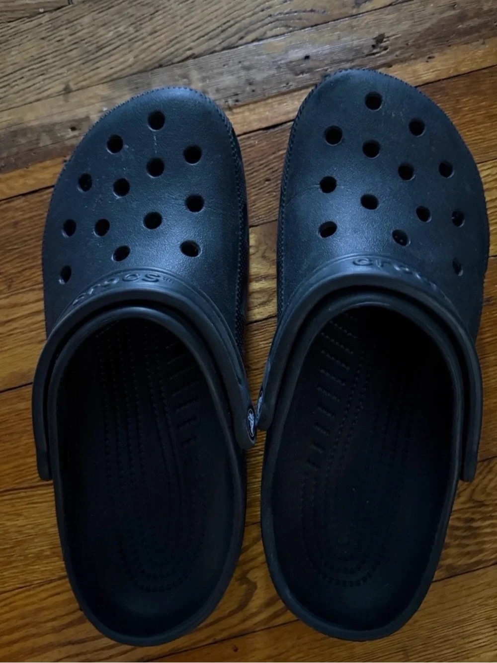 CROCS Classic Black Slip-On Clogs